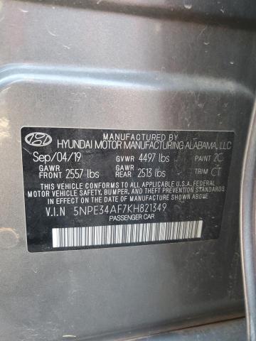 2019 HYUNDAI SONATA LIM - 5NPE34AF7KH821349