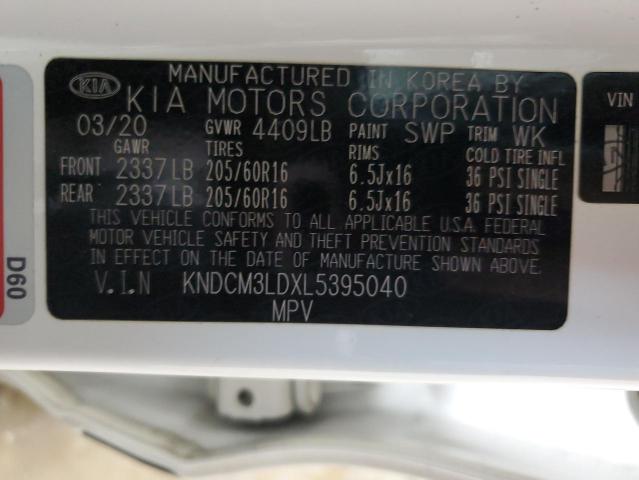 2020 KIA NIRO LXS KNDCM3LDXL5395040