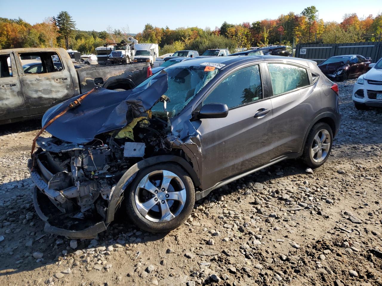 Lot #2902769210 2018 HONDA HR-V LX