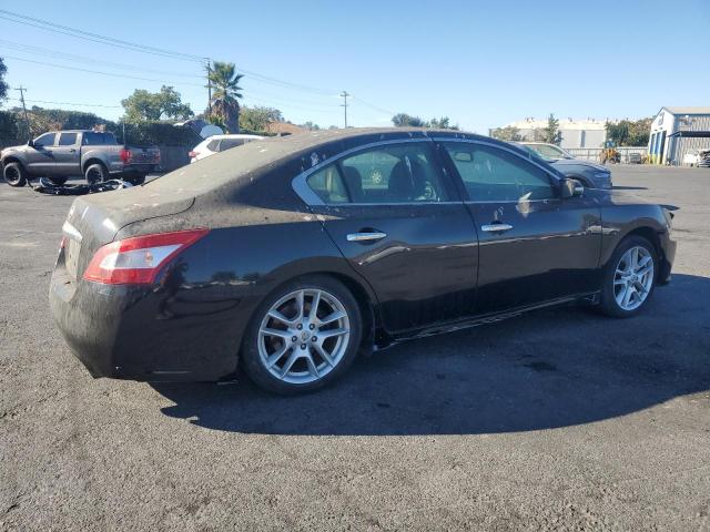 NISSAN MAXIMA S 2009 black  gas 1N4AA51E29C800969 photo #4