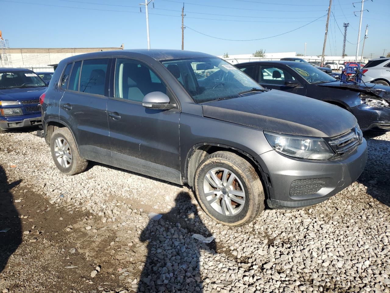 Lot #2976936721 2013 VOLKSWAGEN TIGUAN S