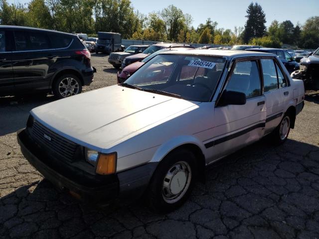 TOYOTA COROLLA LE 1984 silver  gas JT2AE83E8E3091481 photo #1