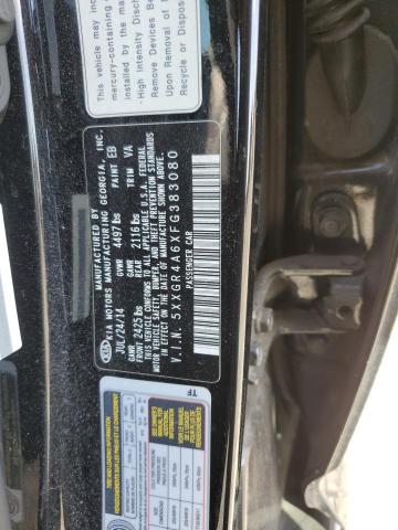 2015 KIA OPTIMA SX - 5XXGR4A6XFG383080