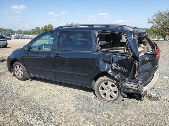 TOYOTA SIENNA CE 2010 black sports v gas 5TDKK4CC3AS328625 photo #3