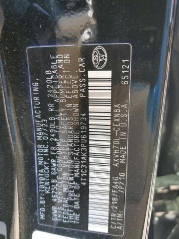2023 TOYOTA CAMRY LE - 4T1C31AK3PU619734