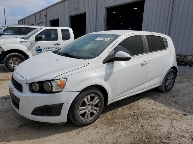 CHEVROLET SONIC LT 2015 white  gas 1G1JC6SHXF4163105 photo #1