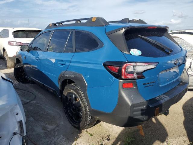 SUBARU OUTBACK WI 2022 blue  gas 4S4BTGUD5N3260580 photo #3