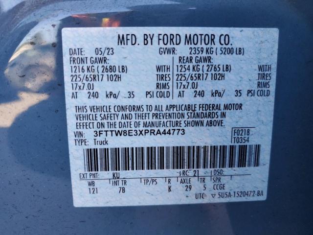 2023 FORD MAVERICK X - 3FTTW8E3XPRA44773