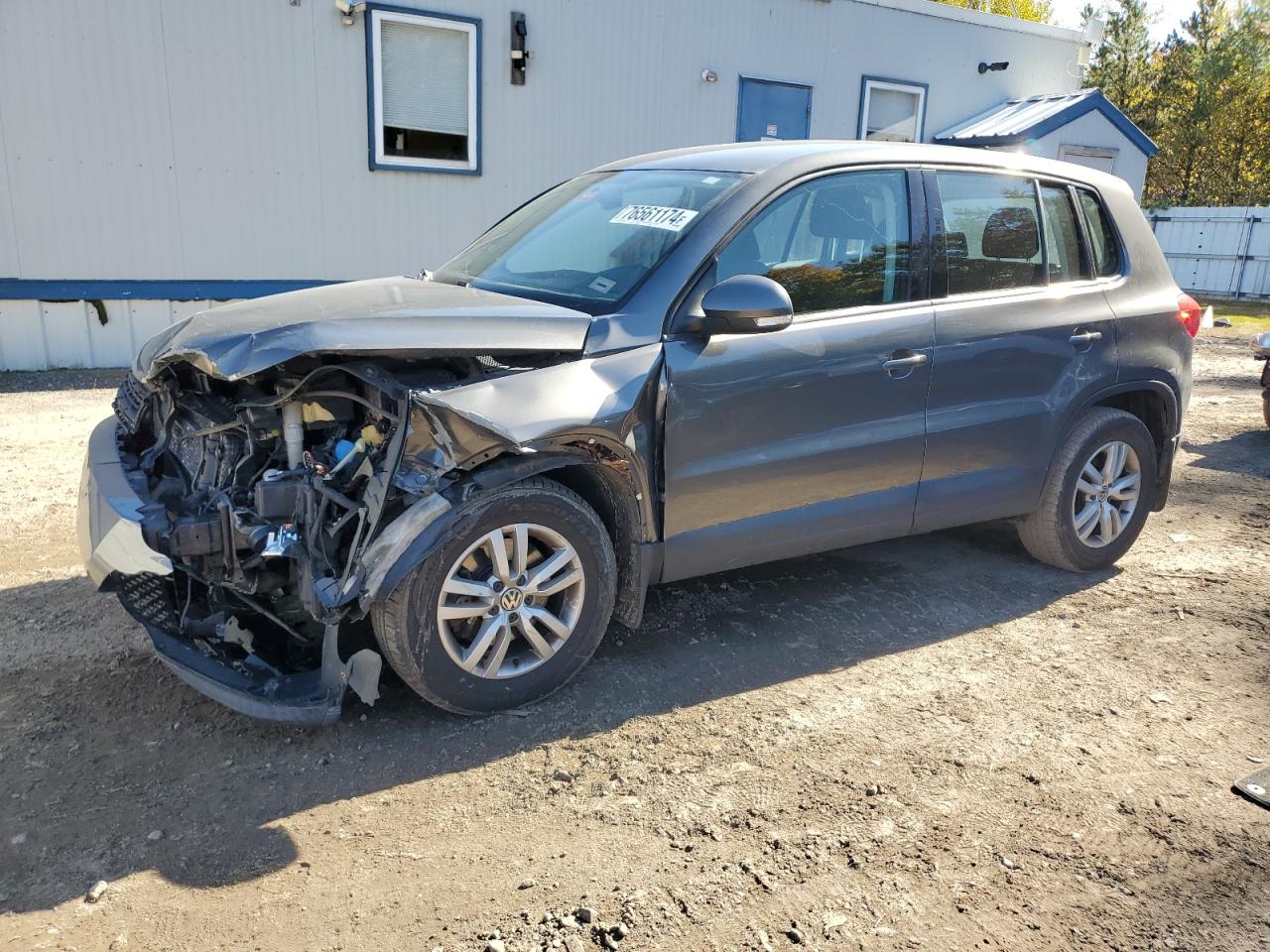 Lot #2959935308 2014 VOLKSWAGEN TIGUAN S