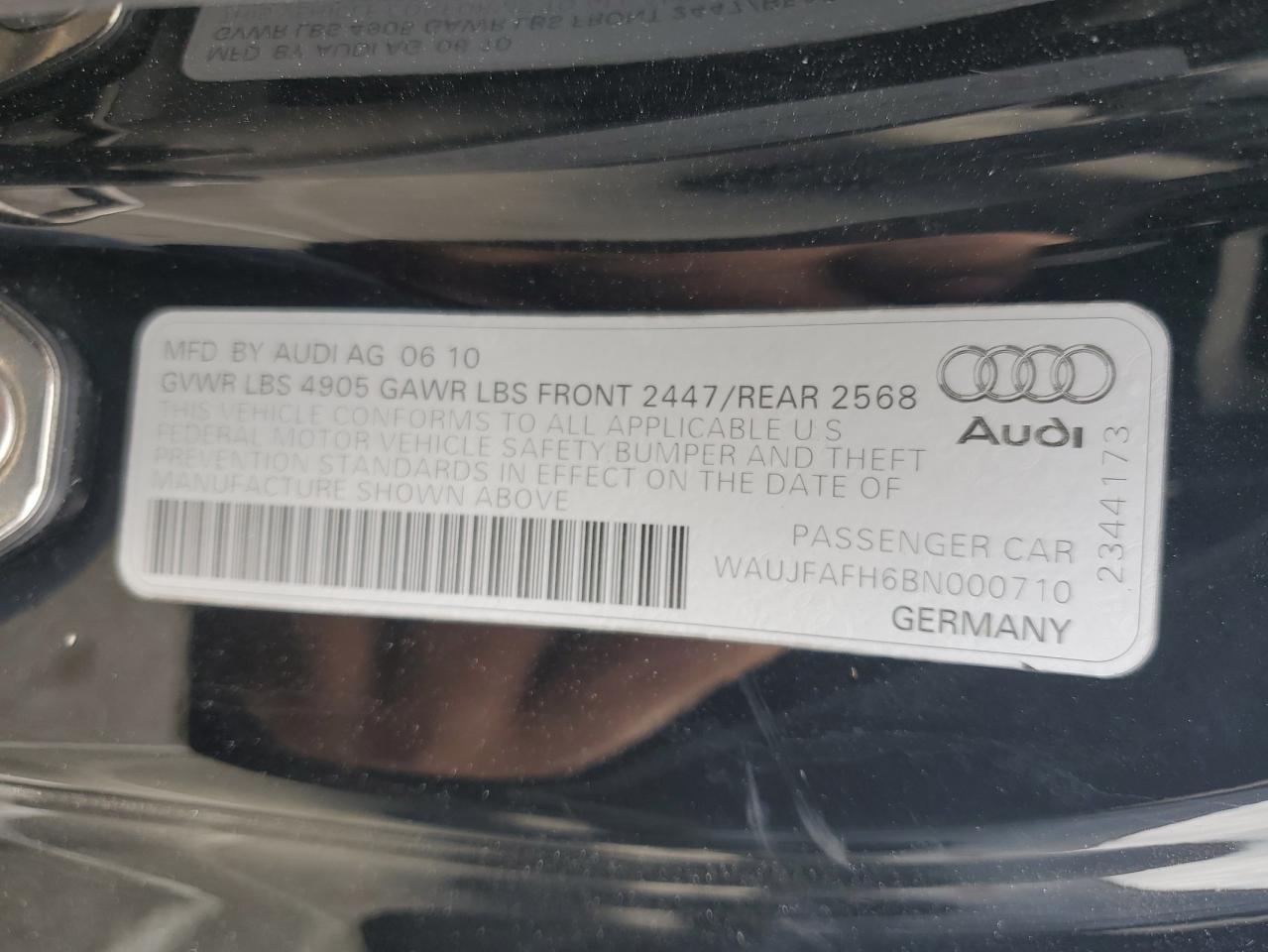 Lot #2945570191 2011 AUDI A5 PREMIUM