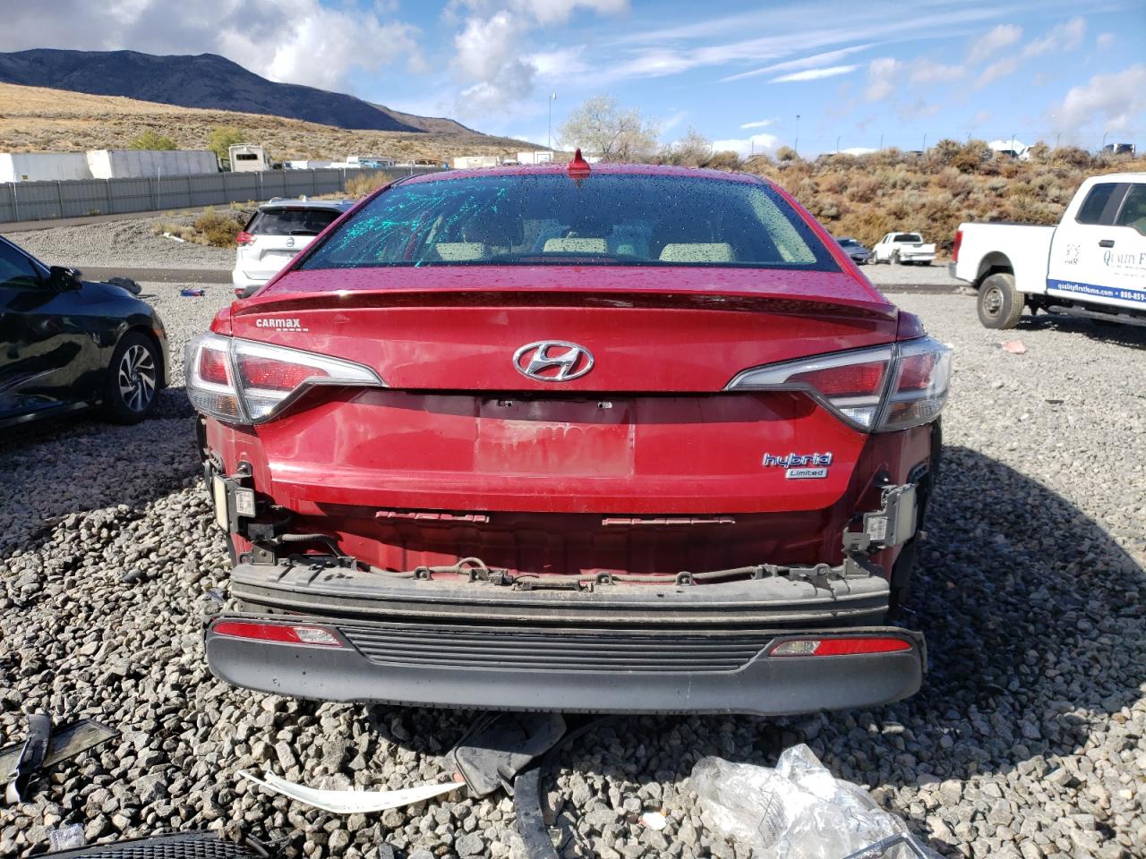 Lot #3028780733 2016 HYUNDAI SONATA HYB