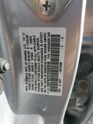 VIN 19XFB2F57DE002036 2013 Honda Civic, LX no.12