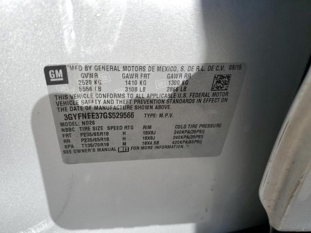 2016 CADILLAC SRX LUXURY - 3GYFNEE37GS529566