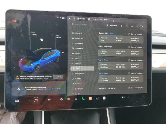 2019 TESLA MODEL 3 - 5YJ3E1EA2KF483887