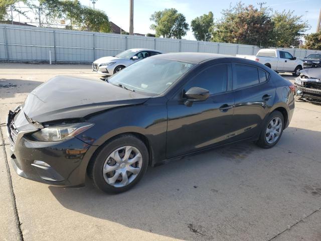 MAZDA 3 SV 2014 black  gas JM1BM1T70E1166385 photo #1