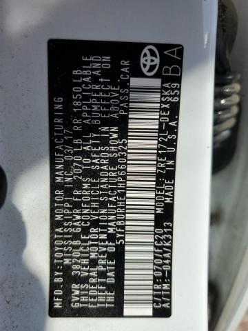 2017 TOYOTA COROLLA L - 5YFBURHE1HP660325