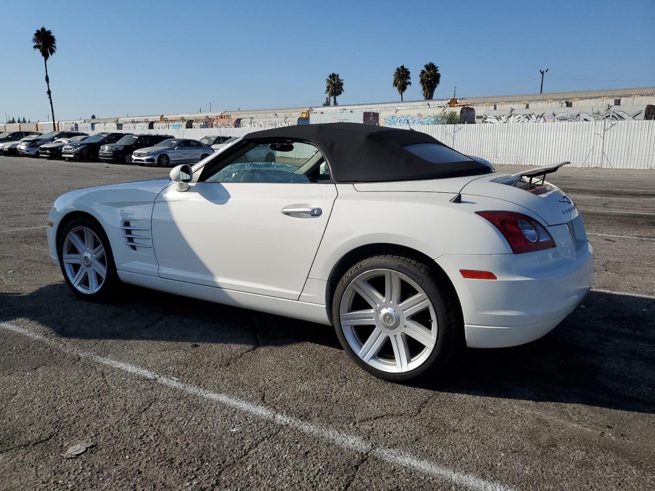 CHRYSLER CROSSFIRE 2006 white  gas 1C3AN65L56X063644 photo #3