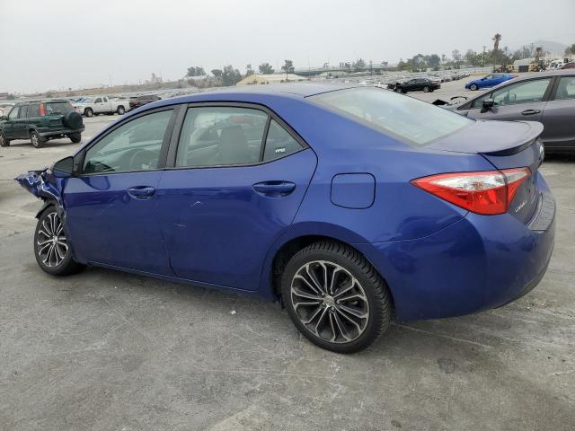 TOYOTA COROLLA L 2015 blue  gas 5YFBURHE3FP256486 photo #3