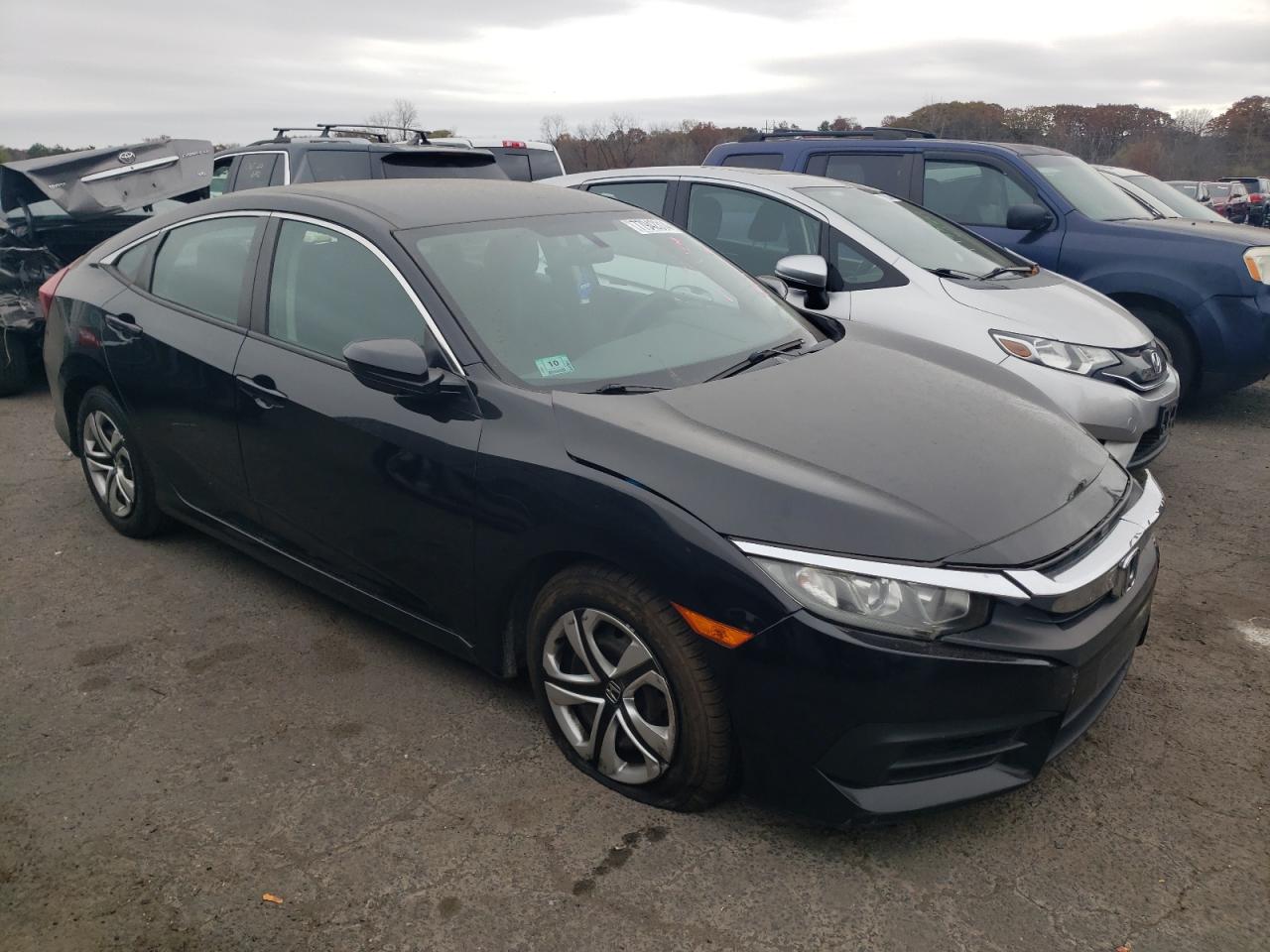 Lot #3034279094 2018 HONDA CIVIC LX