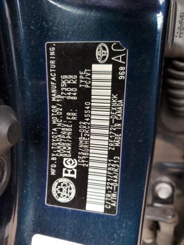 2019 TOYOTA COROLLA L - 2T1BURHE2KC245540