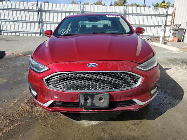 VIN 3FA6P0D99KR205193 2019 Ford Fusion, Titanium no.5