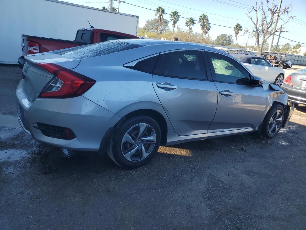 Lot #2989157946 2021 HONDA CIVIC LX