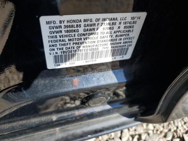 2015 ACURA ILX 20 TEC 19VDE1F78FE010555