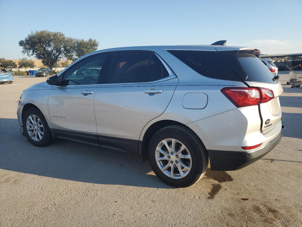 CHEVROLET EQUINOX LT 2020 silver  gas 3GNAXKEV8LS735023 photo #3