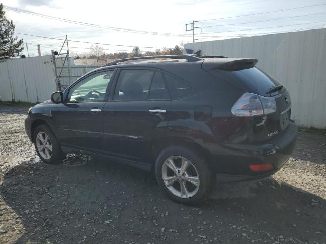 LEXUS RX 400H 2008 black  hybrid engine JTJHW31UX82061678 photo #3