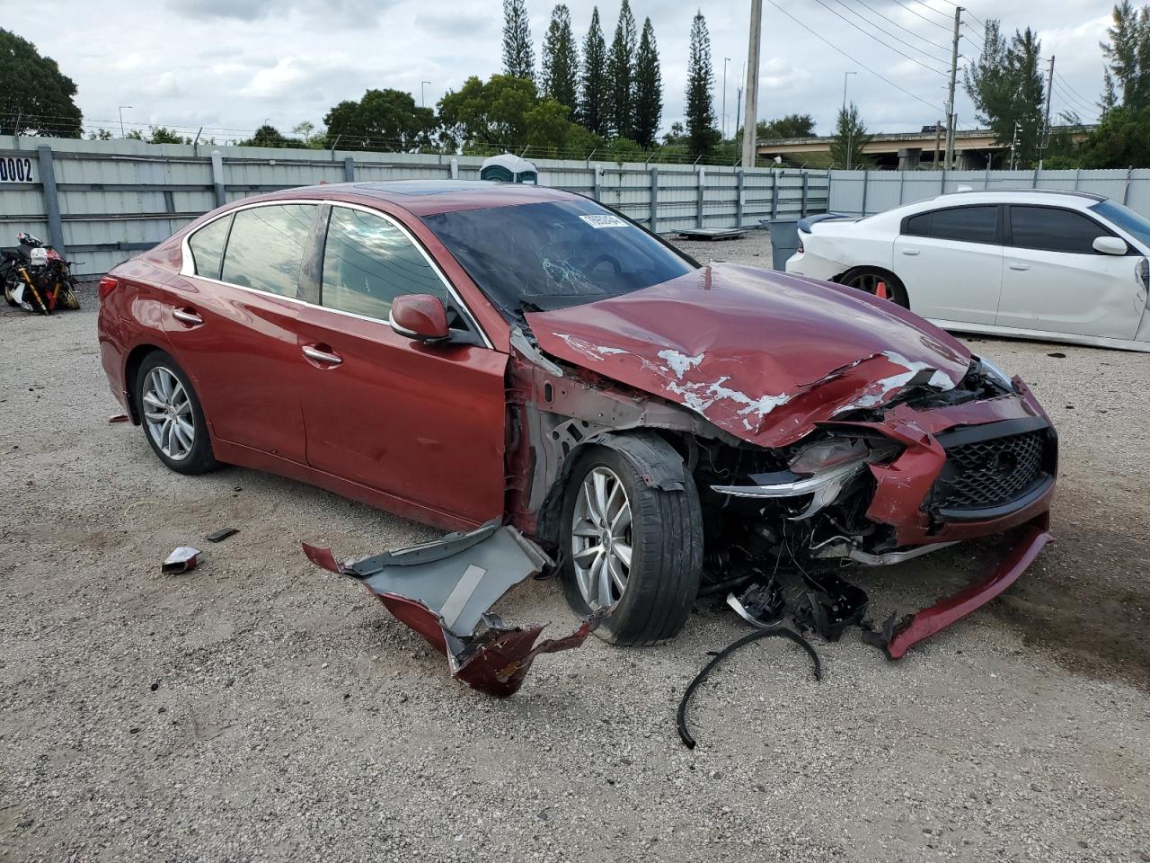 Lot #2911508648 2015 INFINITI Q50 BASE