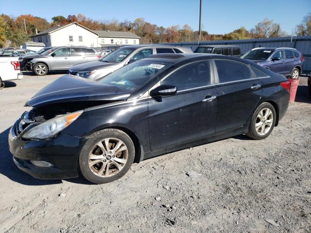 HYUNDAI SONATA SE 2011 black  gas 5NPEC4AB4BH298790 photo #1