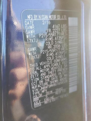 2016 NISSAN JUKE S - JN8AF5MV8GT658328