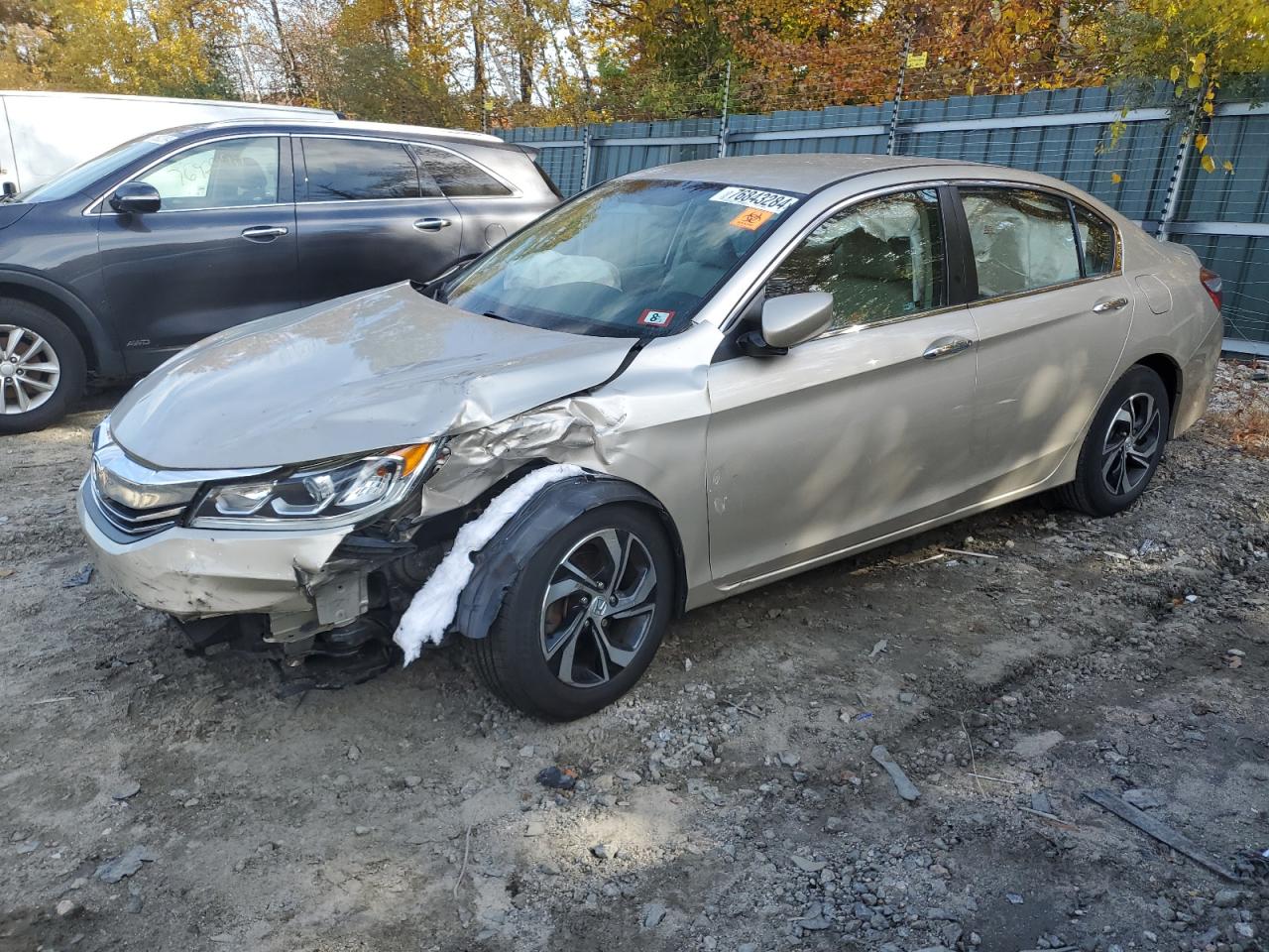 Lot #2943226407 2017 HONDA ACCORD LX