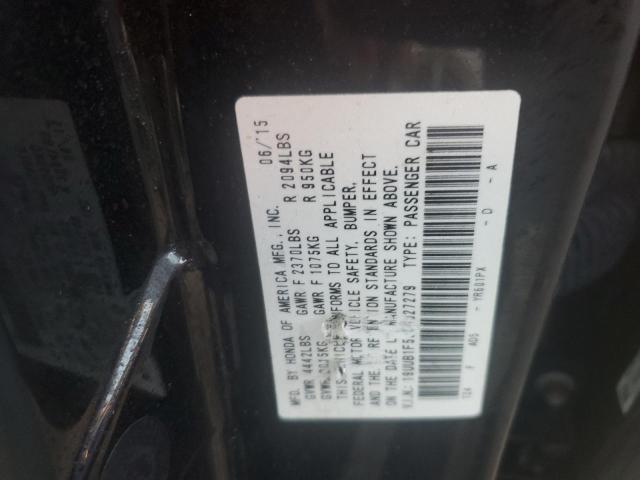 2015 ACURA TLX TECH - 19UUB1F53FA027279