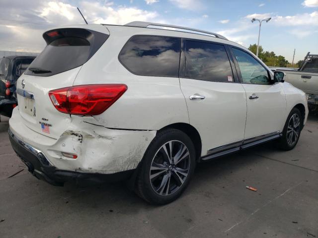 NISSAN PATHFINDER 2018 white  gas 5N1DR2MM8JC666874 photo #4