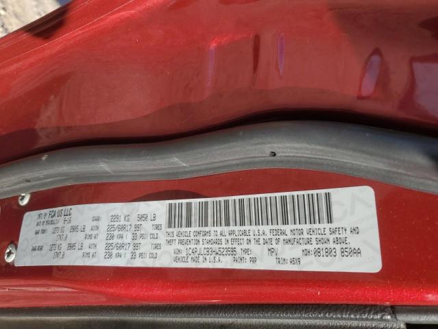 2017 JEEP CHEROKEE L - 1C4PJLCB3HW523595