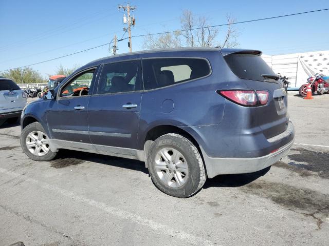 CHEVROLET TRAVERSE L 2013 blue  gas 1GNKRFED5DJ266408 photo #3