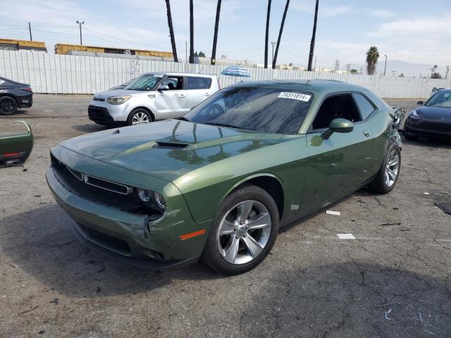 DODGE CHALLENGER 2022 green  flexible fuel 2C3CDZAG1NH103453 photo #1