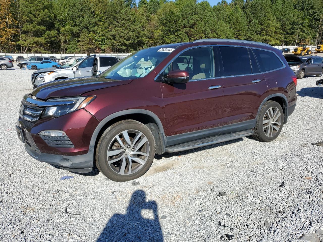 Lot #3006514088 2016 HONDA PILOT TOUR