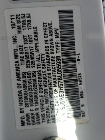5J6RE3H57BL055938 2011 HONDA CRV