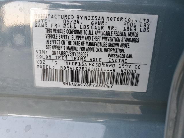 2024 NISSAN SENTRA SV - 3N1AB8CV8RY358067