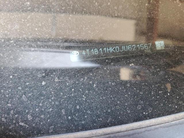 2018 TOYOTA CAMRY L - 4T1B11HK0JU621567