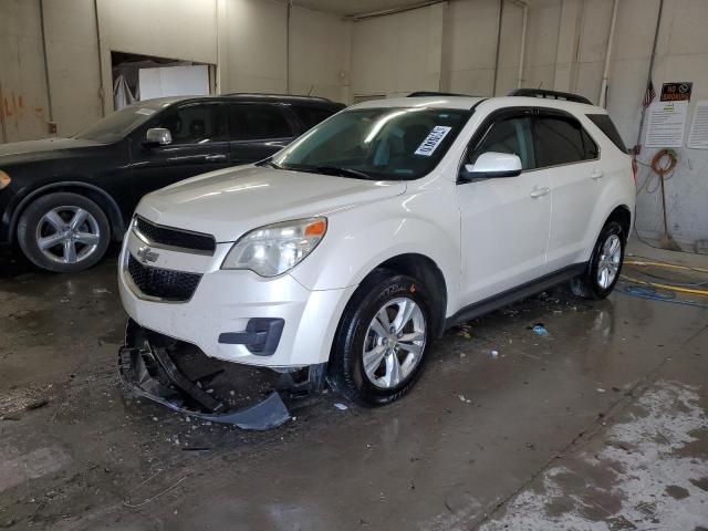 CHEVROLET EQUINOX LT 2014 white  flexible fuel 1GNALBEK0EZ133840 photo #1