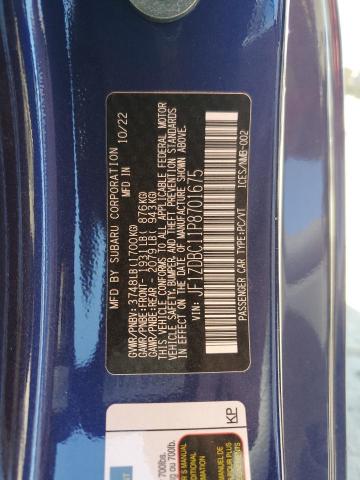 2023 SUBARU BRZ PREMIU JF1ZDBC11P8701675