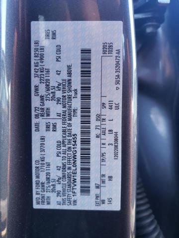 2022 FORD F150 LIGHT - 1FTVW1EL0NWG15455