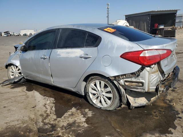 KIA FORTE LX 2014 silver  gas KNAFX4A66E5161444 photo #3