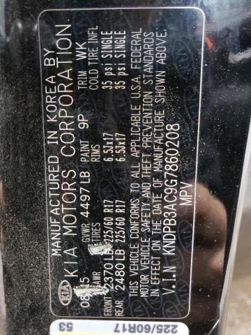 2016 KIA SPORTAGE L - KNDPB3AC9G7860208