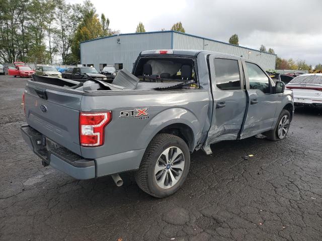 FORD F150 SUPER 2020 gray  gas 1FTEW1E5XLKE36412 photo #4