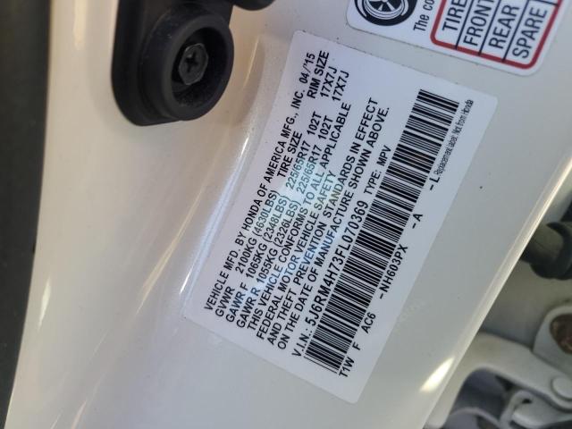 2015 HONDA CR-V EXL - 5J6RM4H73FL070369