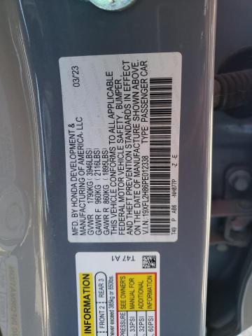 2023 HONDA CIVIC SPOR - 19XFL2H86PE012338